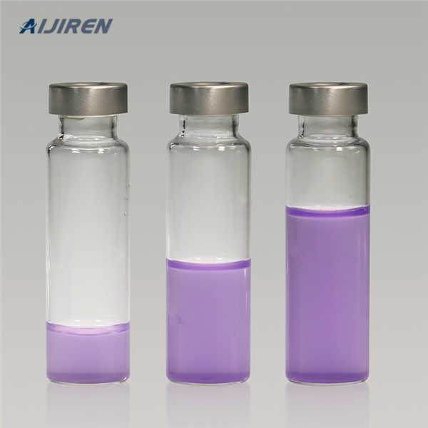 18mm gas chromatography vials with flat bottom Waters